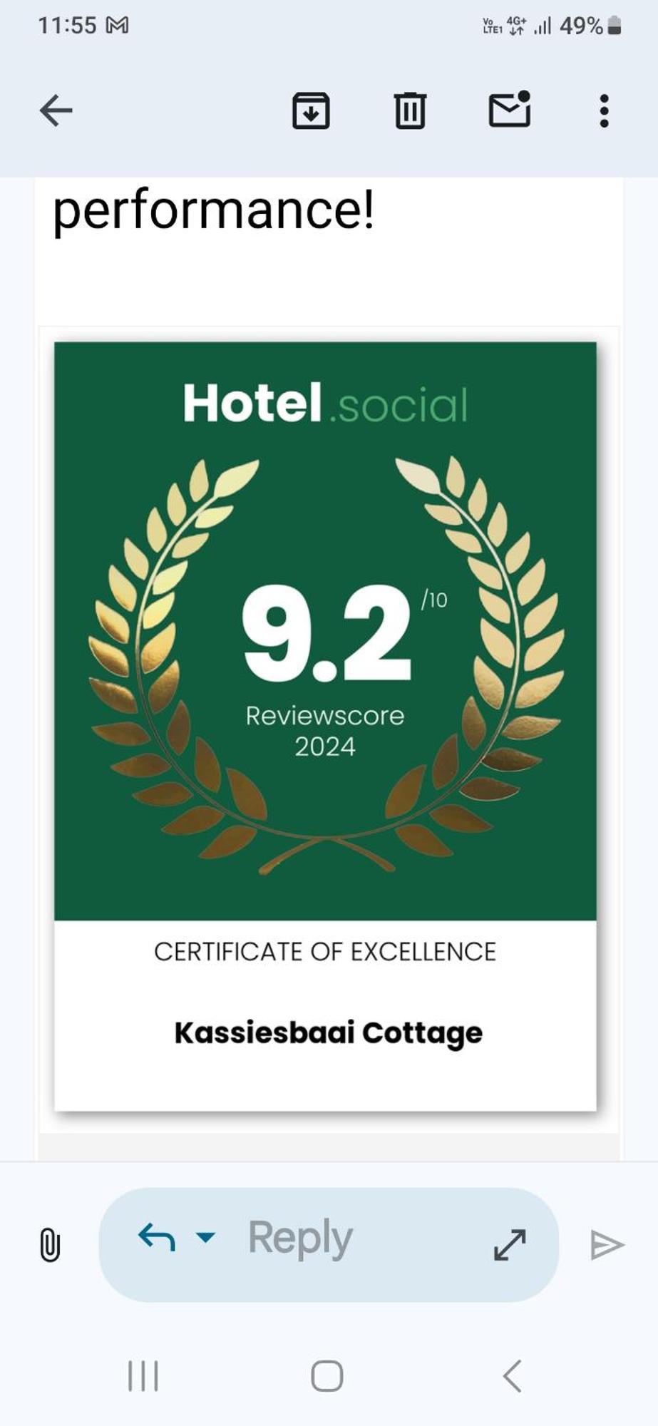 Kassiesbaai Cottage อาร์นิสตัน ภายนอก รูปภาพ